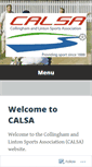 Mobile Screenshot of calsa.co.uk