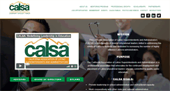 Desktop Screenshot of calsa.org